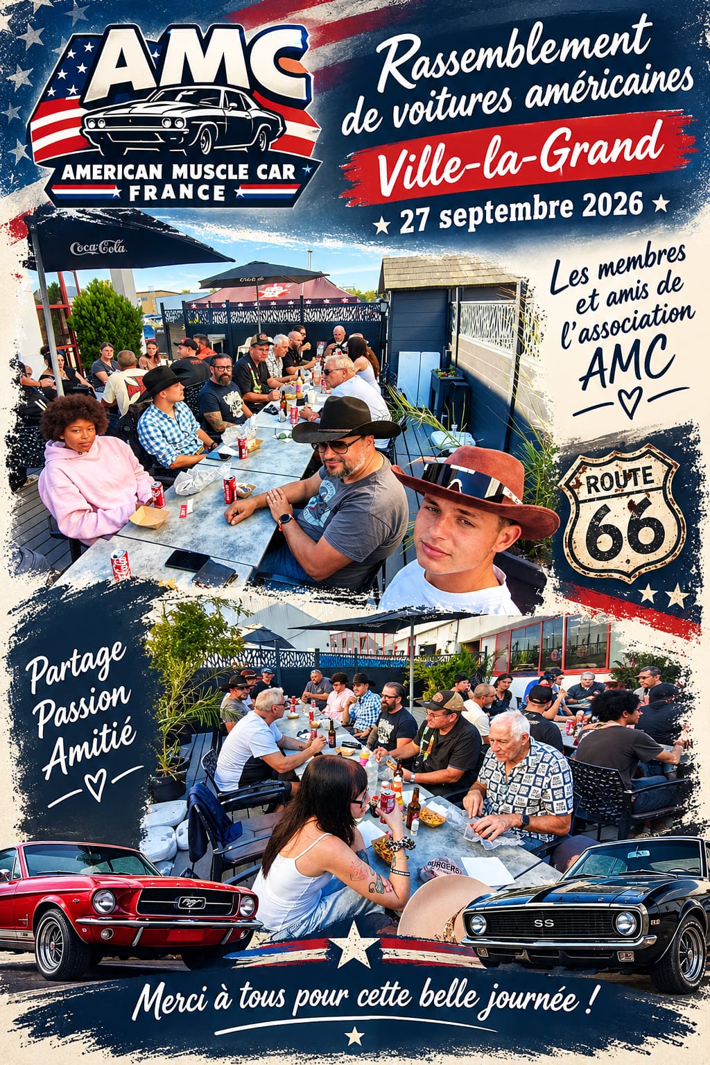 Sortie AMC-F au Edy's dîner Ville-la-grand 27 septembre 2026